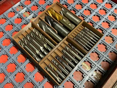 Mill Trays Gridfinity Customizable
