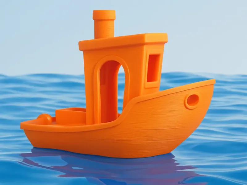 Actually Floating Benchy
