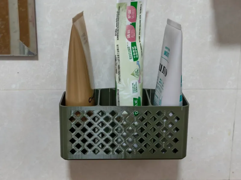 洗面奶牙膏挂墙框