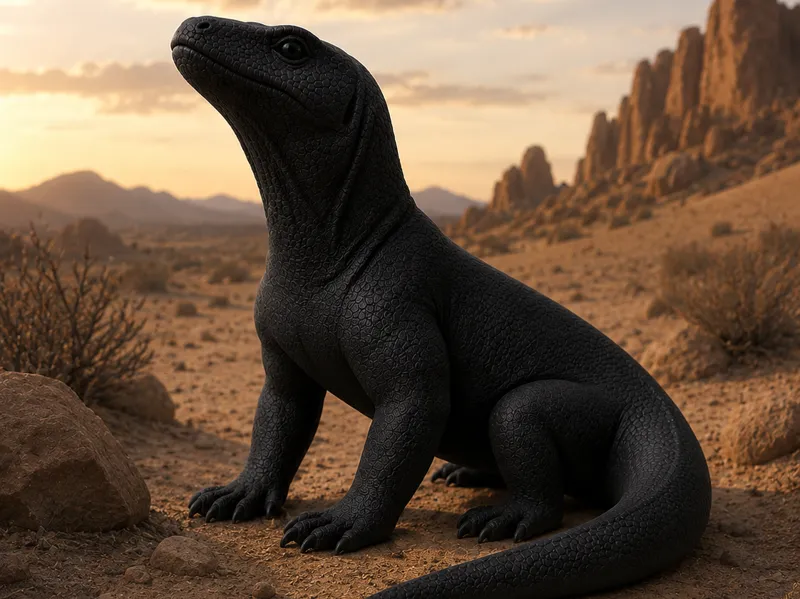 Modern Komodo Dragon