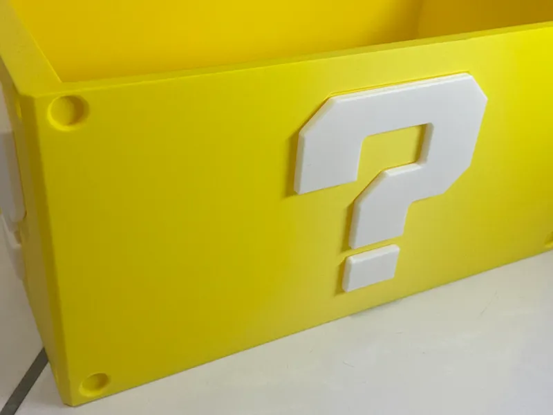 下沉式問號面紙盒Recessed Question Mark Tissue Box