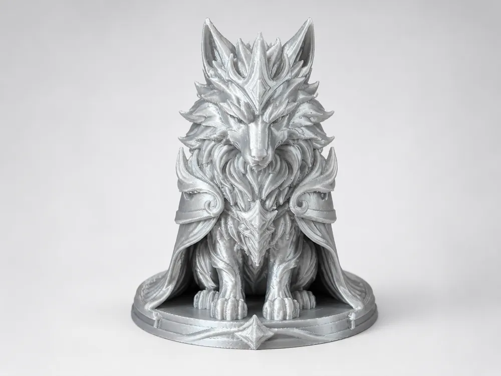 Wolf King - Free 3D Print Model - MakerWorld