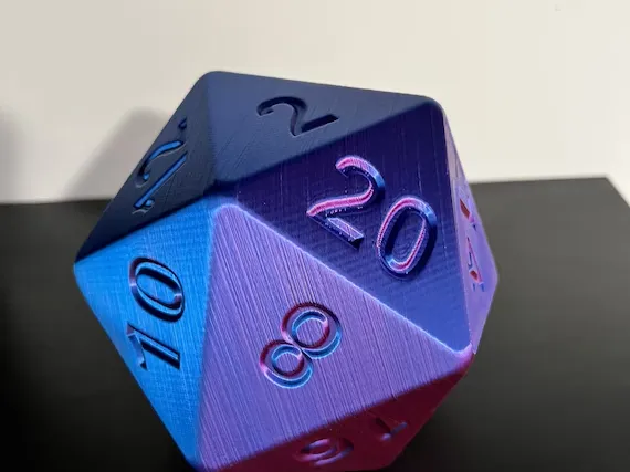 20 sided dice
