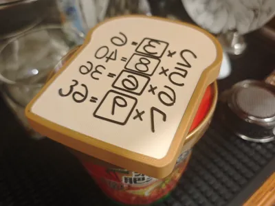 Memory Bread Instant Noodle Lid Timer
