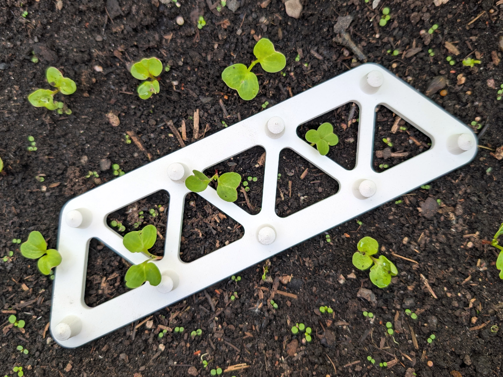Parametric Triangular Seed Spacing Tool