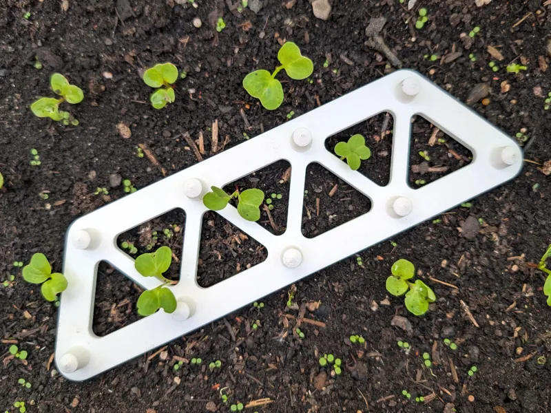Parametric Triangular Seed Spacing Tool