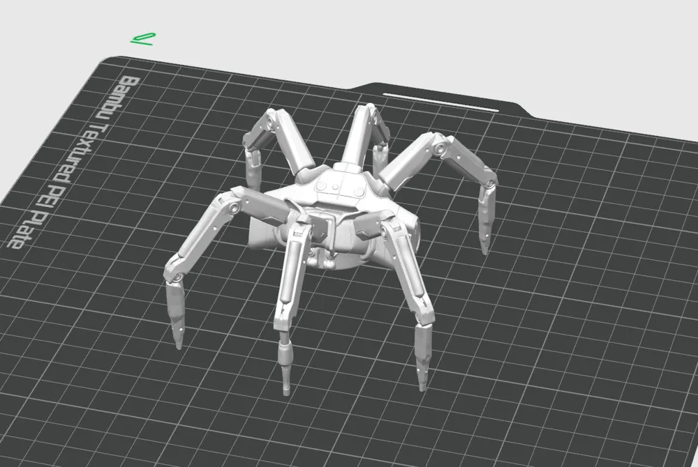 Spider ARC from Arc Raiders - Free 3D Print Model - MakerWorld