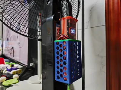 DC Fan Power Bank Basket