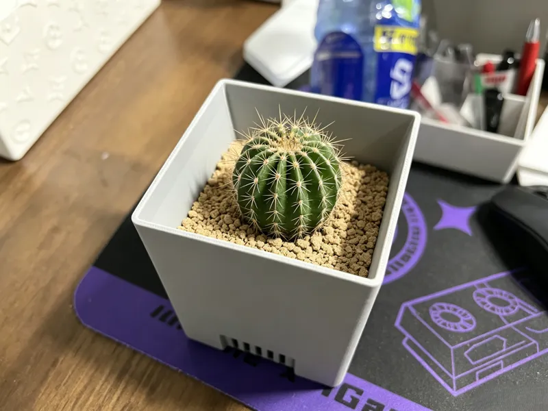 极简镂空透气花盆