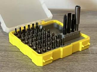 Boîte à embouts 6 pans (46 emplacements)