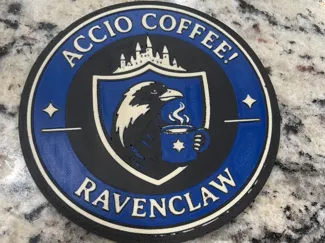 Ravenclaw Coffee Coaster Hogwarts Inspired