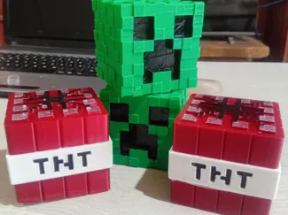 MineCraft TNT mesa dulce