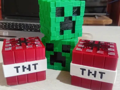 MineCraft TNT sweet box
