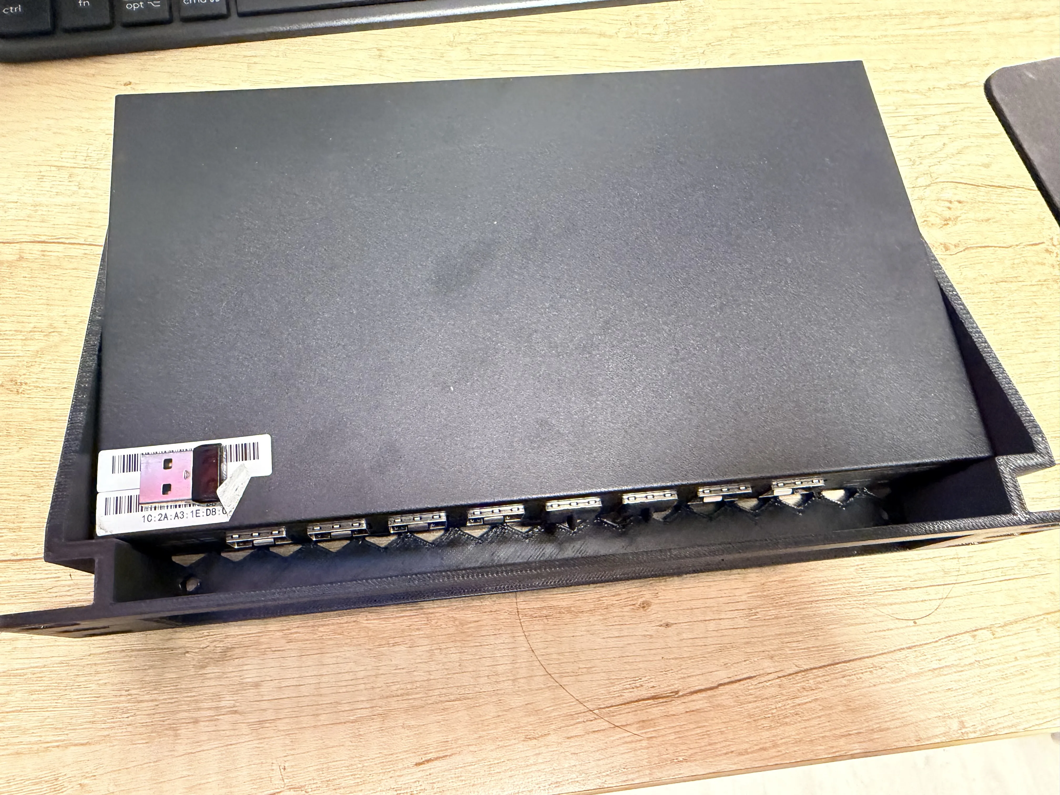 10-inch Rack Cabinet (Wide) Switch Bracket Tray - Free 3D Print Model ...