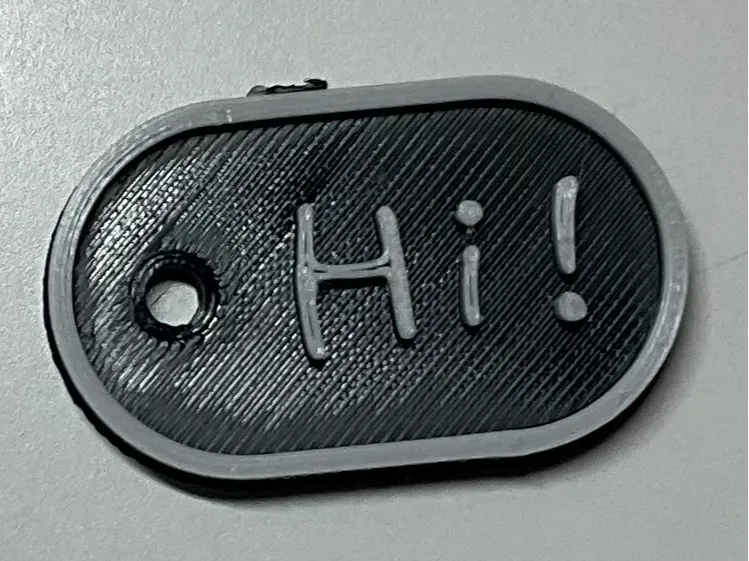 Customizable nametags