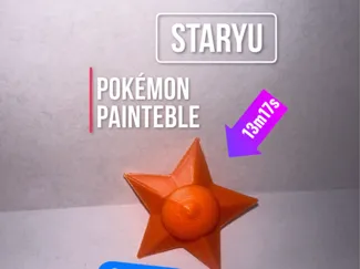pokemon staryu (painteble)