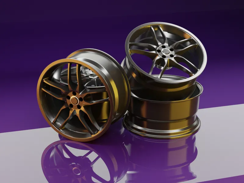Car Wheel Rim (rin)