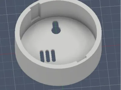 Wall mount for thermohygrometer