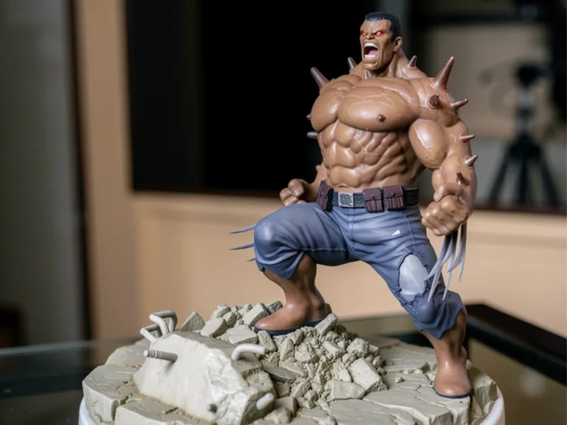 Ravage - Berserker Mutant Statue