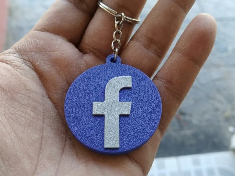Llavero de Facebook / Facebook Keychain