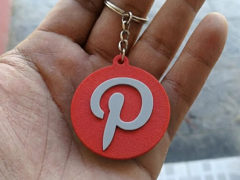 Llavero de Pinterest / Pinterest keychain