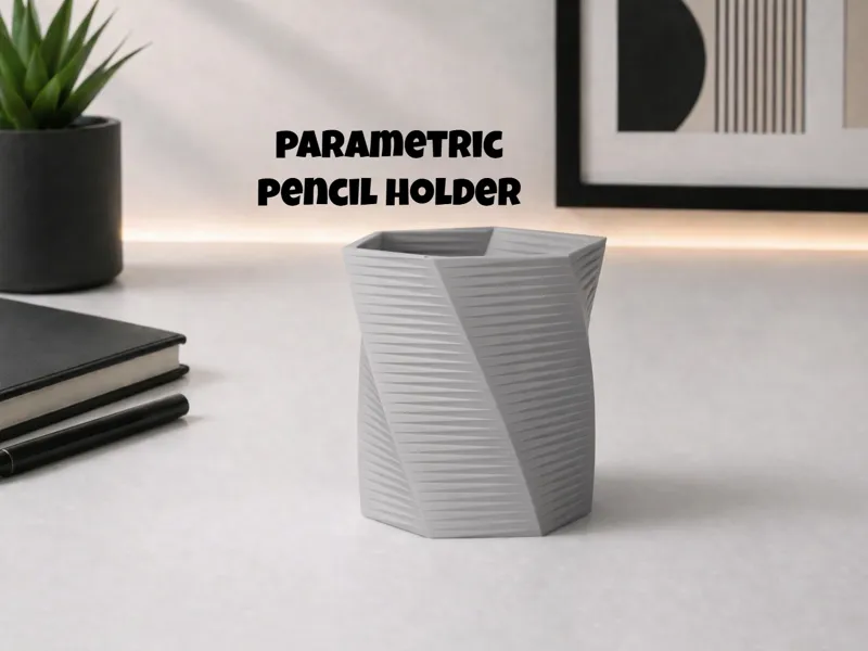 Parametric Pencil Holder