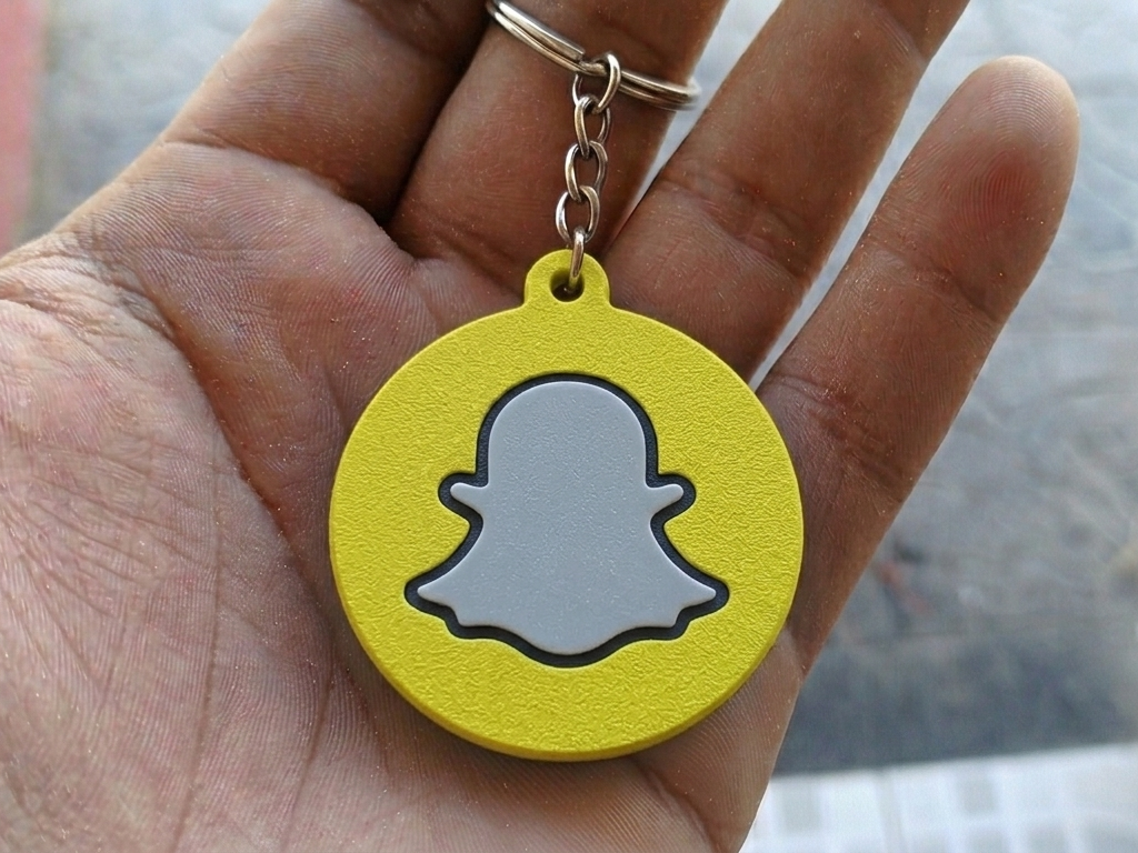 Llavero de Napchat / Snapchat keychain
