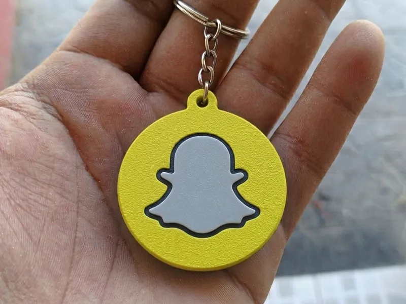 Llavero de Napchat / Snapchat keychain