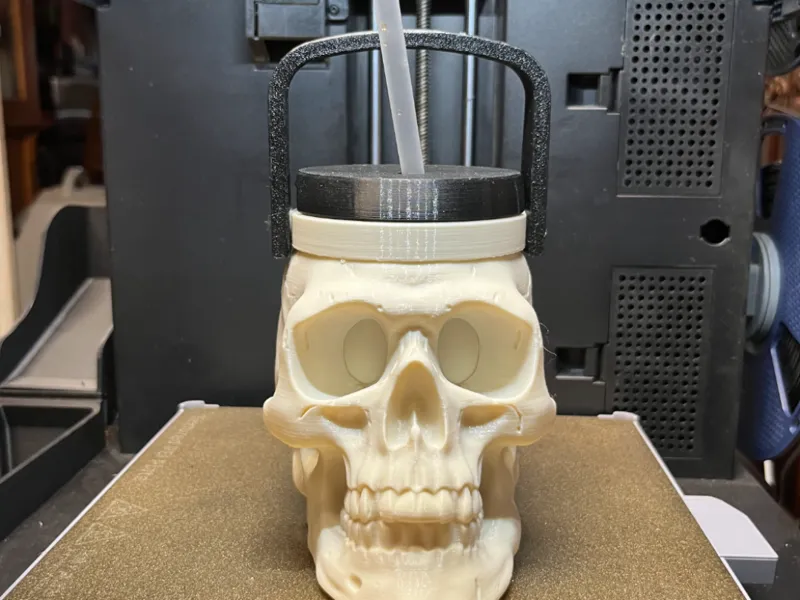 skull koozie