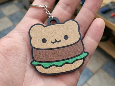 Llavero  Hamburguesa cute /Cute Hamburger Keychain