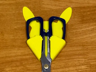 Pikachu Scissors Storage Holder