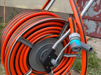 Garden Hose Cart Upgrade – Bearing System
