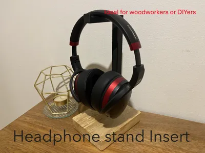 Headphone Stand Insert for Woodworkers / DIY
