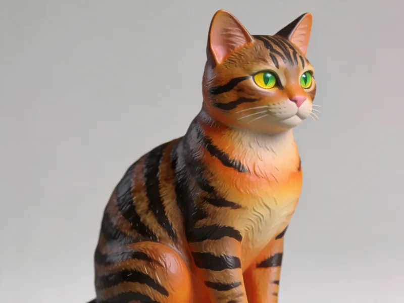 坐姿小猫