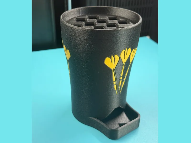 Soft Tip Dart Holder (12 Slots) with Tip Storage