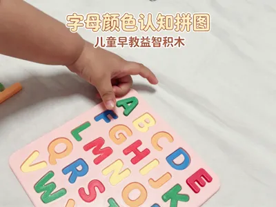 Number and Color Recognition Puzzle | Early Childhood Educational Building Blocks