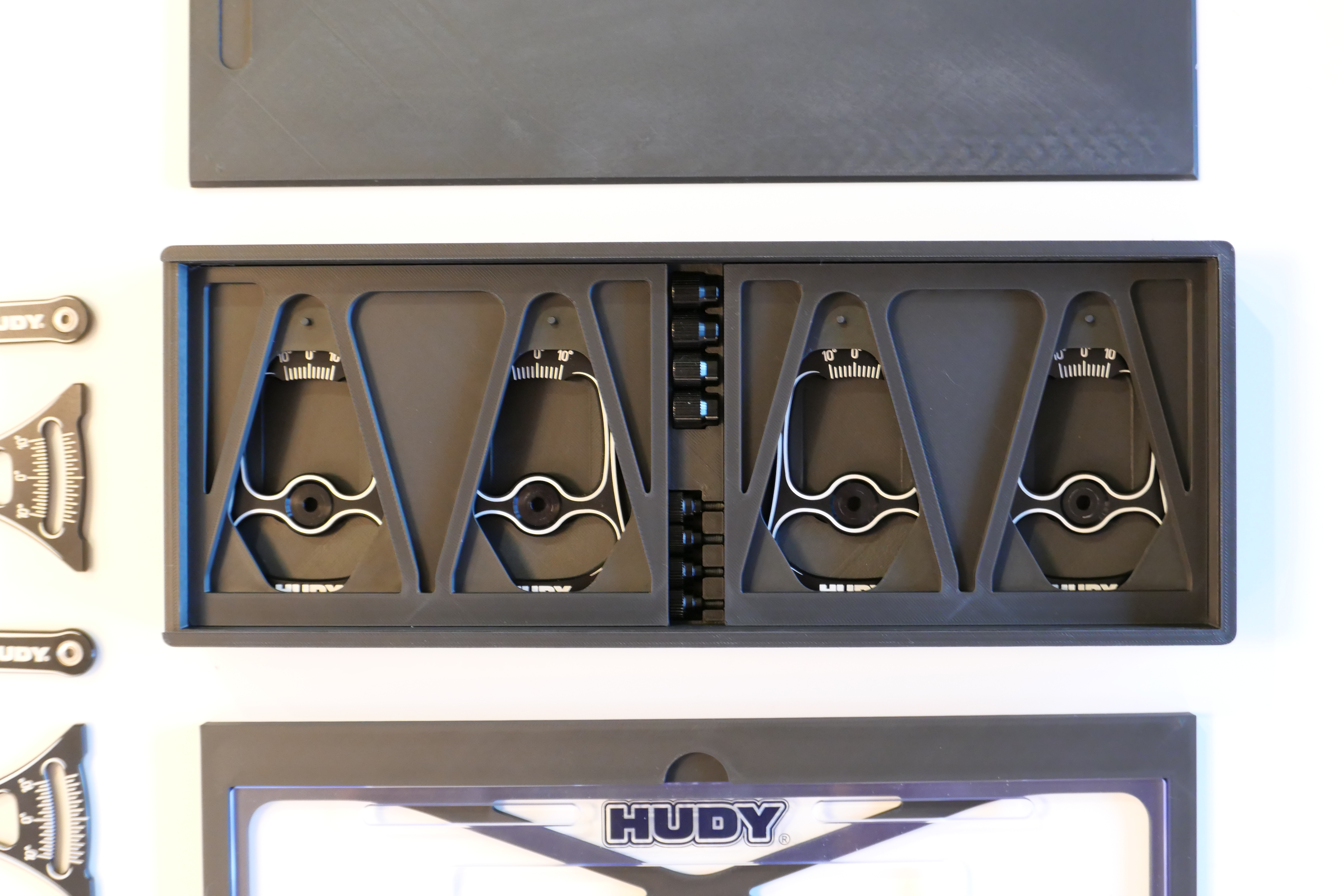 Hudy 1/10 Touring Setup System Storage Box - Free 3D Print Model