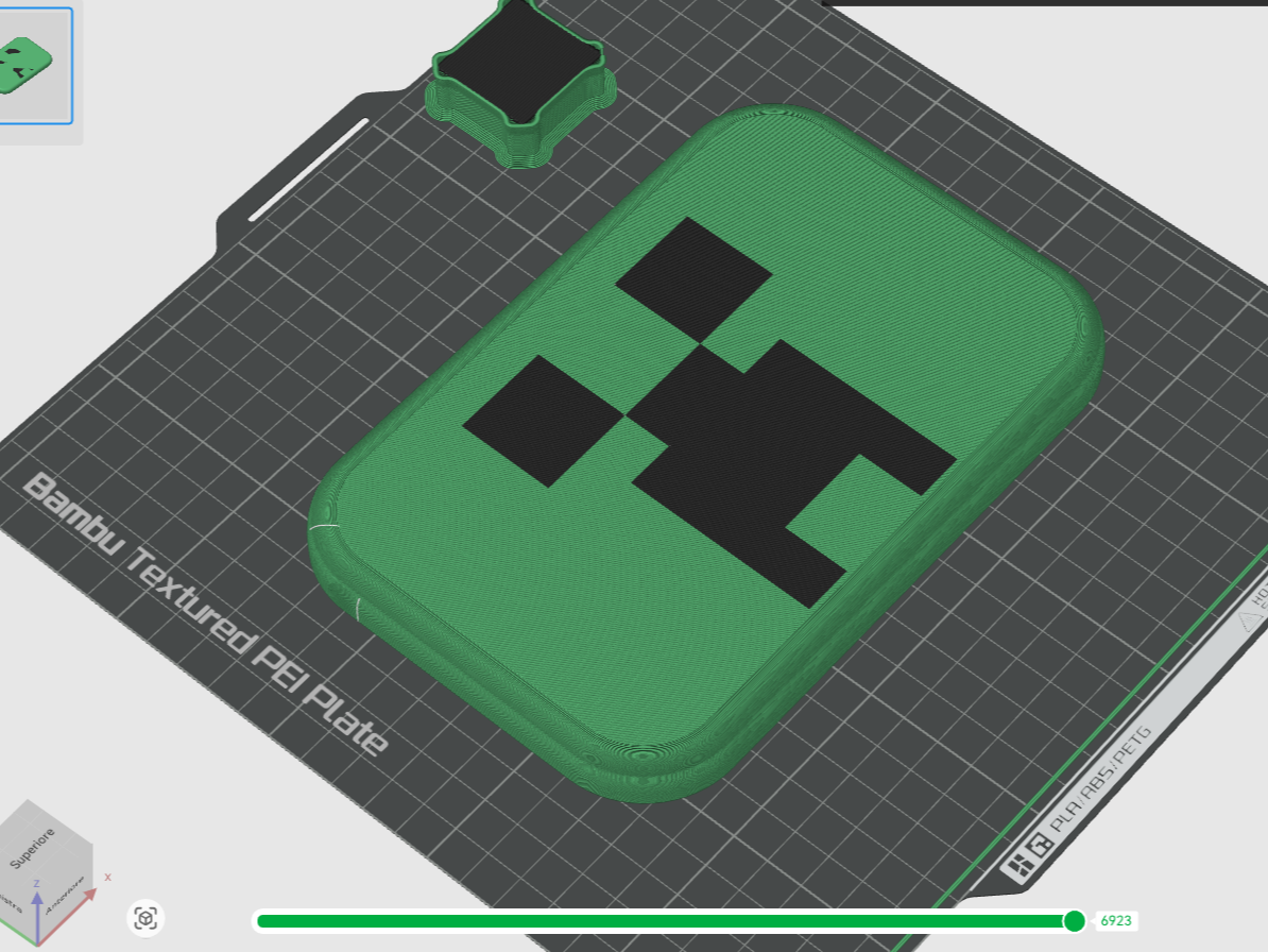 COPERCHIO PER LUNCH BOX MINECRAFT CONAD 