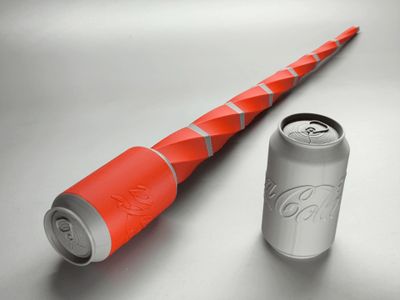 Coke Can Telescopic Sword (8cm to 46cm)