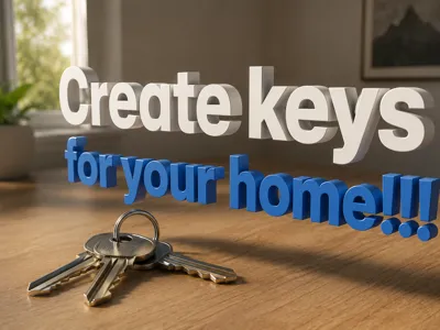 Create duplicates of your keys!!!