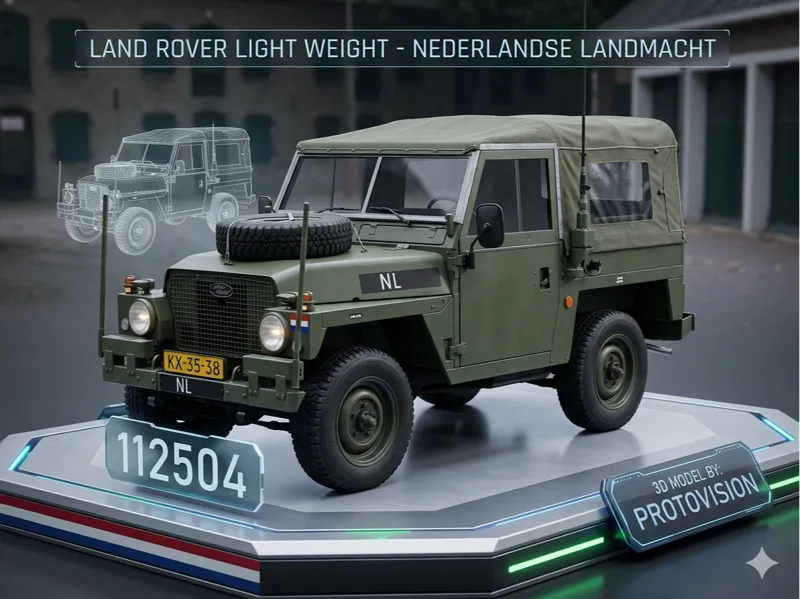 Land Rover Light Weight Dutch Army Version