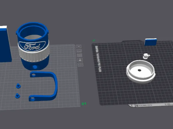 Ford Can Koozie