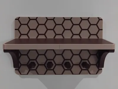 Honeycomb shelf