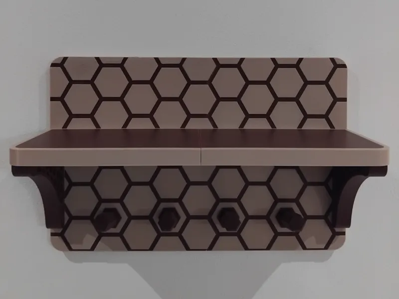 Honeycomb shelf