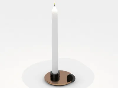 CANDLE HOLDER - PISOLO