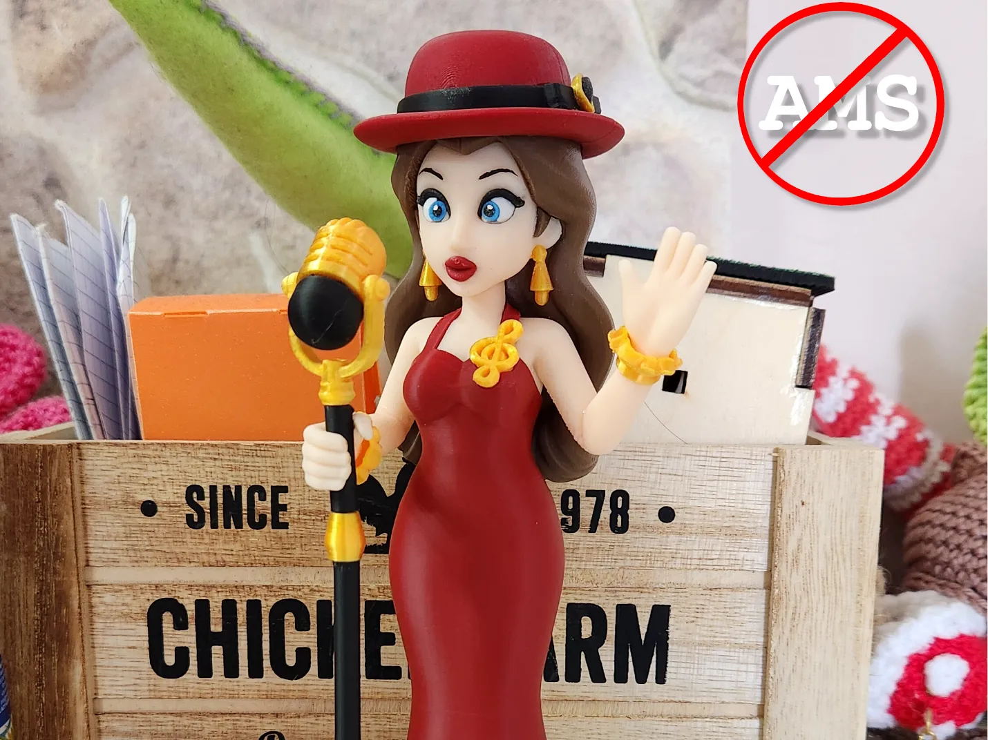 Pauline - Mario Odyssey (Multi-Color Optimized)