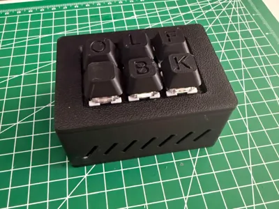 Magnetic 6-Button Wireless Home Assistant Macropad