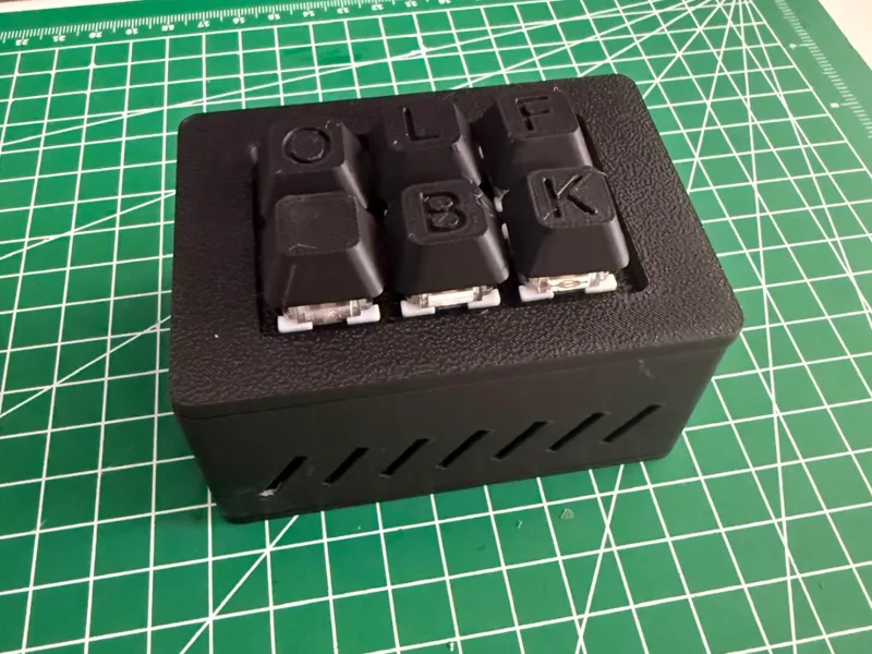 Magnetic 6-Button Wireless Home Assistant Macropad