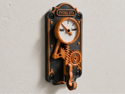 Steampunk Key Rack