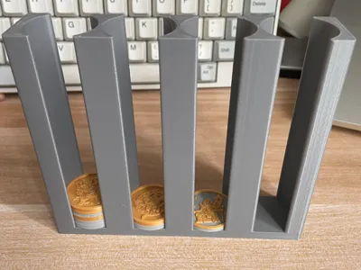 Gacha Coin Storage Box 4x36